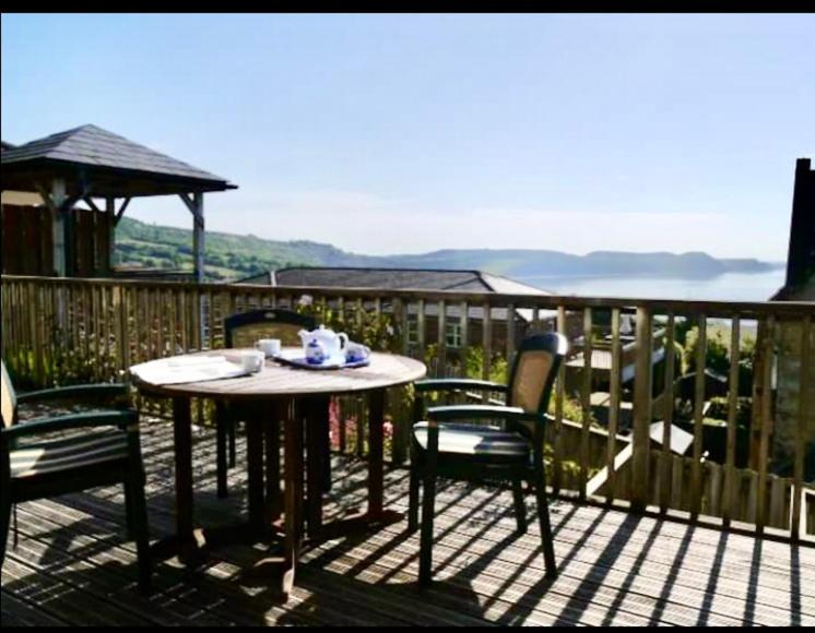 Bay View Panorama House Villa Lyme Regis Exterior photo